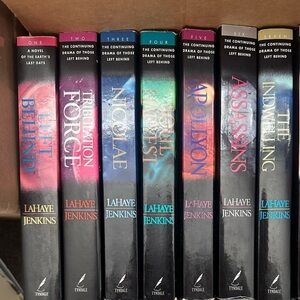 Books 1-7 of the Left Behind Series